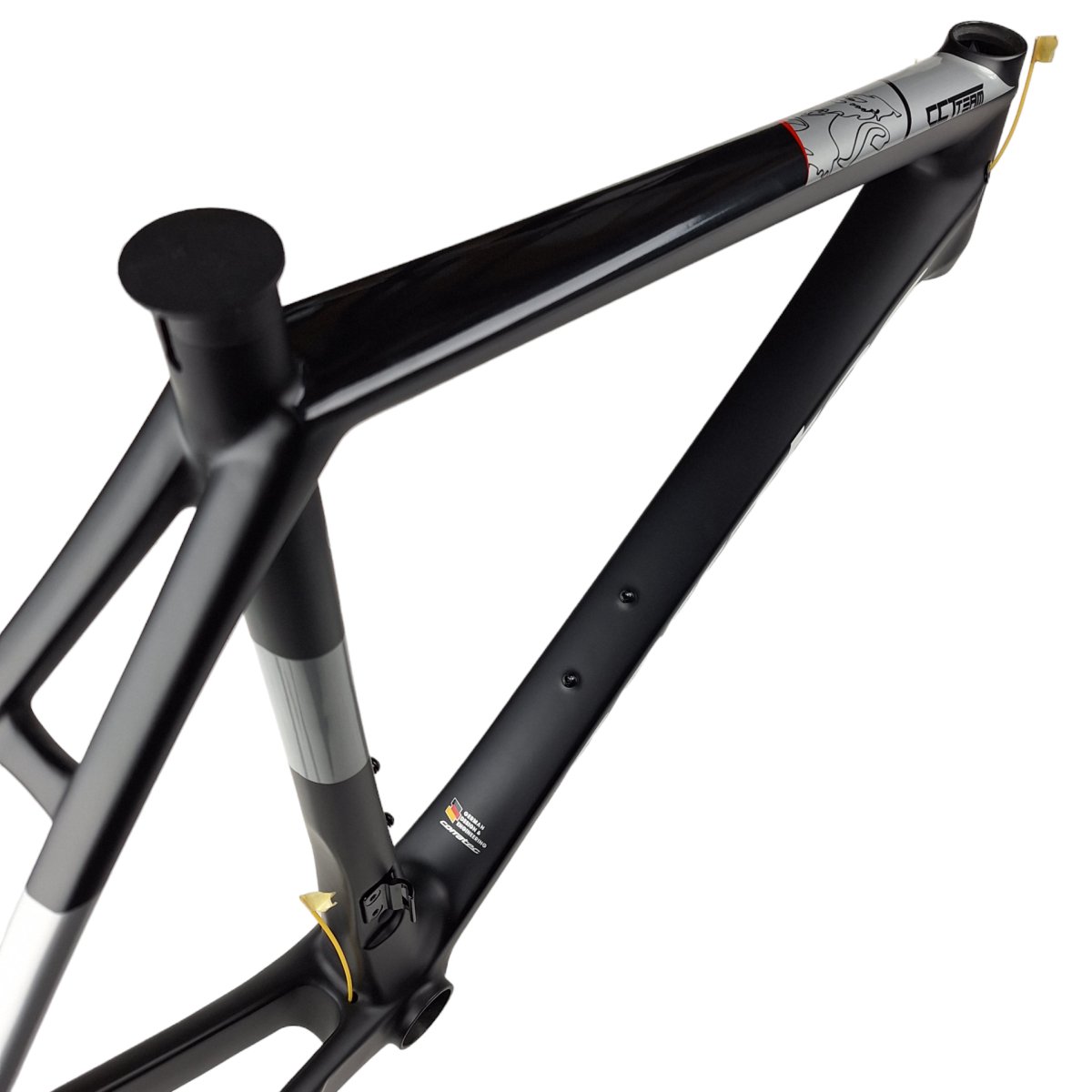 Corratec Rennrad Rahmen Carbon CCT Team PRO Disc schwarz (Größe 54 cm/M) - RAAAD.de