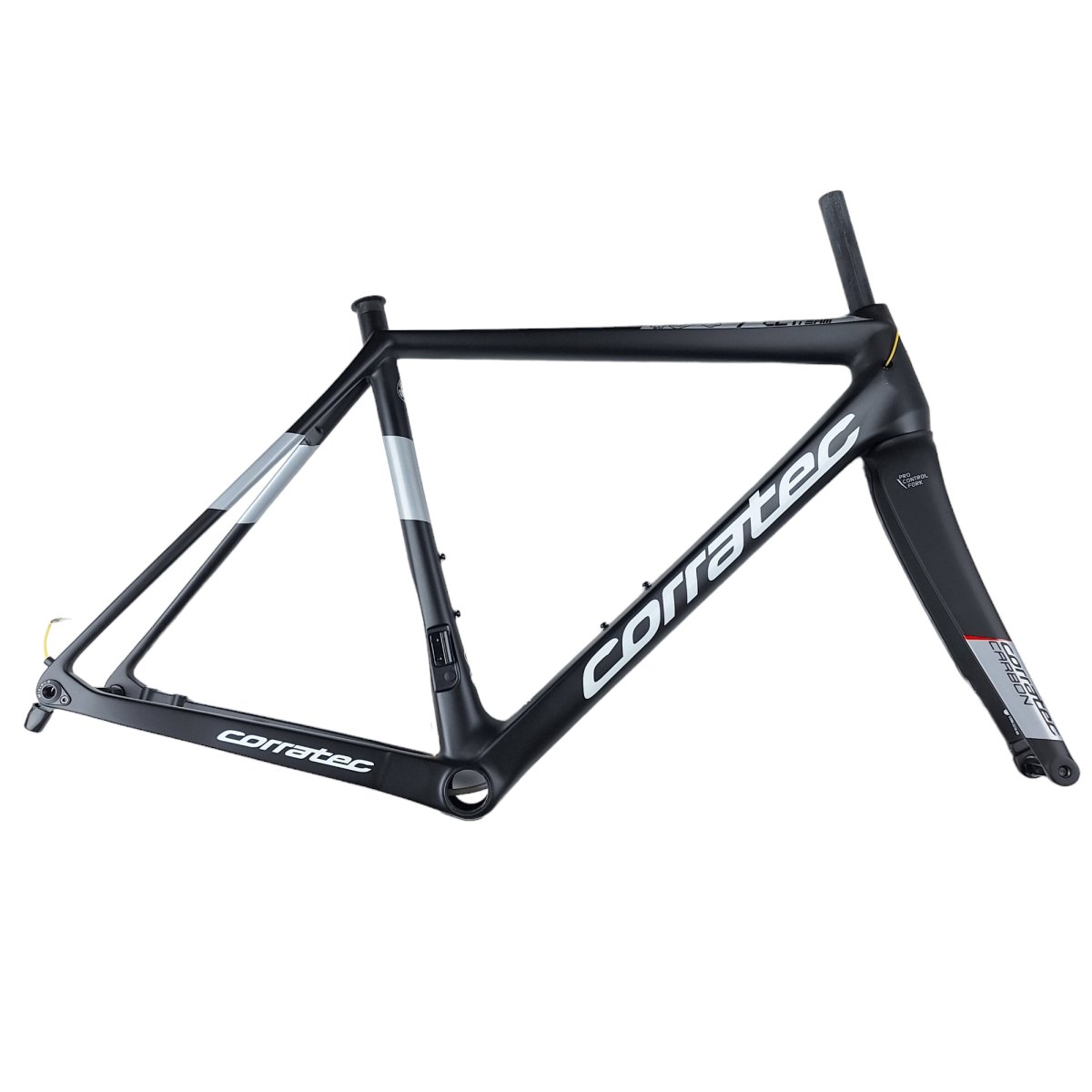 Corratec Rennrad Rahmen Carbon CCT Team PRO Disc schwarz (Größe 54 cm/M) - RAAAD.de