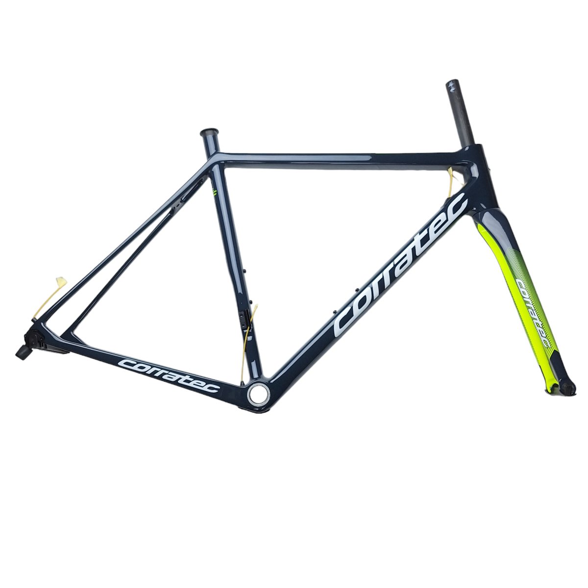 Corratec Rennrad Rahmen Felgenbremsen Carbon CCT Team blau (Größe 54 cm/M) - RAAAD.de
