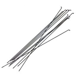 DT Swiss Competition Speichen 2.0/1.8/2.0 mm J-Bend schwarz (Set mit 18 Stück)