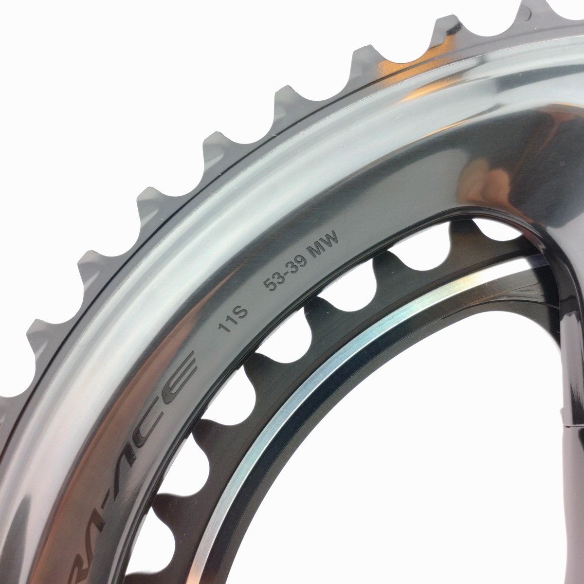 Plateau Double Shimano Dura-Ace FC-R9100 53/39 Dents - Compatible Pédalier Haute Performance - 9