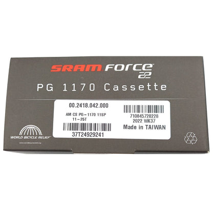 SRAM Force Kassette PG-1170 11-25 Zähne (11-fach) - RAAAD.de